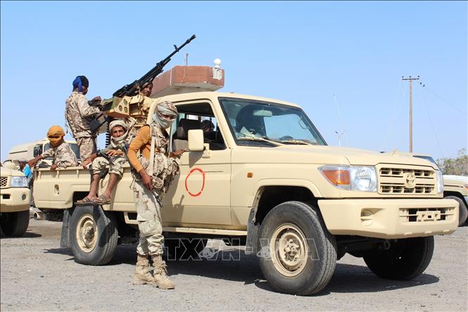 (Tư liệu) Binh sĩ Yemen tham gia chiến dịch truy quét Al-Qaeda tại tỉnh Abyan. Ảnh: AFP/TTXVN