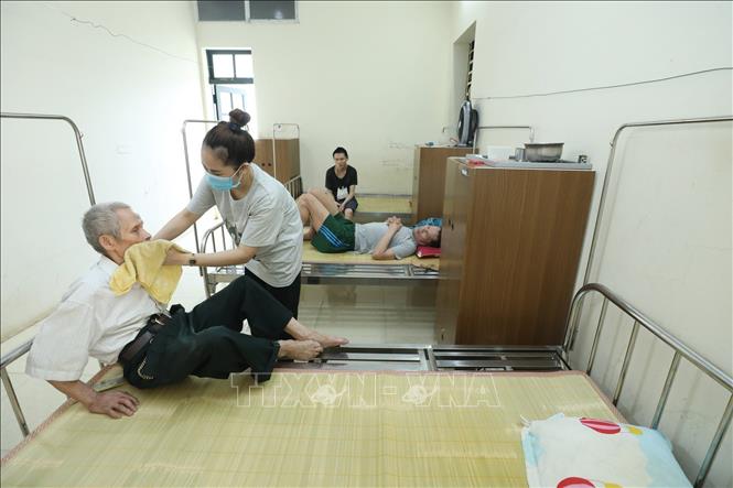Trong ảnh: Phòng ở sạch đẹp, gọn gàng tại Cơ sở Bảo trợ xã hội tổng hợp tỉnh Lạng Sơn. Ảnh: Anh Tuấn – TTXVN