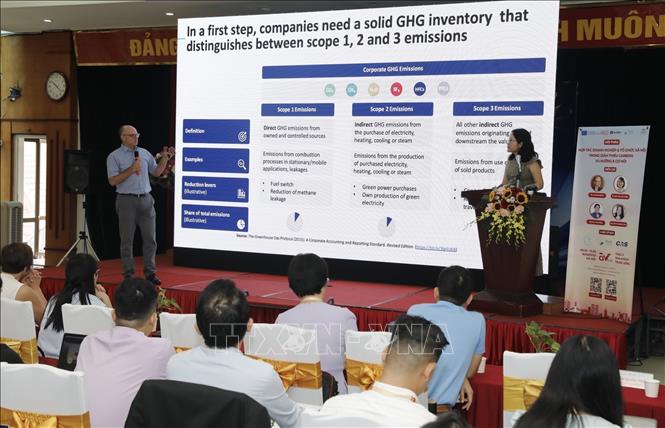 Trong ảnh: Quang cảnh hội thảo. Ảnh: Trần Việt - TTXVN 