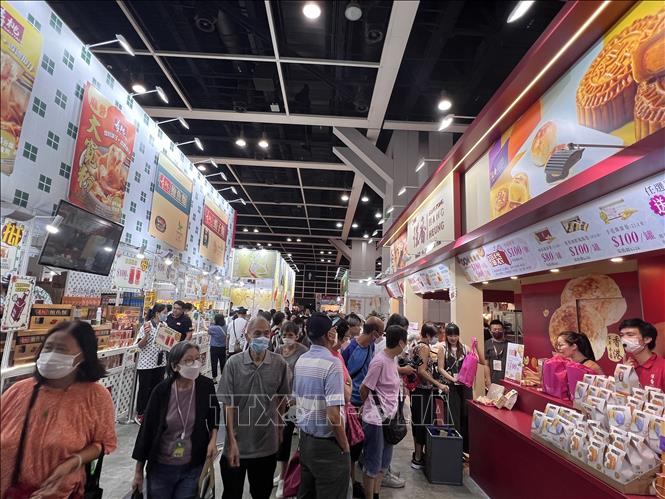 A view of the exhibition. VNA Photo: Mạc Luyện