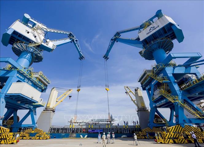 The berth No 6 has been put into operation. VNA Photo