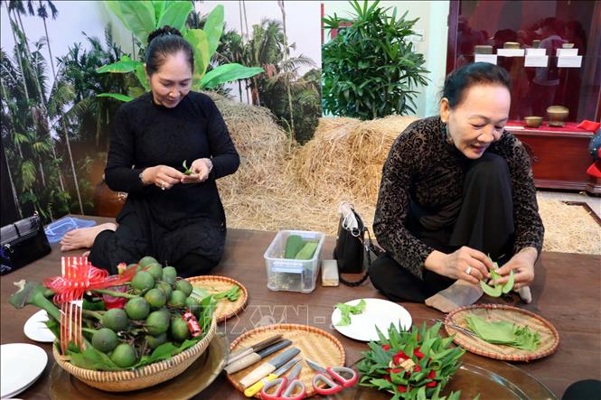 Têm trầu cánh phượng. Ảnh: Đoàn Mạnh Dương - TTXVN