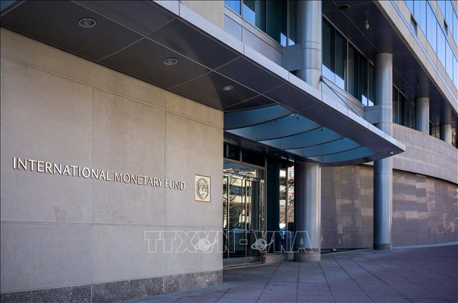 (Tư liệu) Trụ sở Quỹ Tiền tệ Quốc tế (IMF) tại Washington, DC, Mỹ. Ảnh: AFP/TTXVN