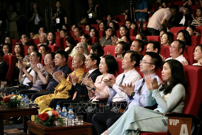 Các đại biểu dự chương trình. Ảnh:TTXVN phát