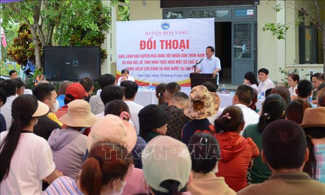 Toàn cảnh buổi đối thoại. Ảnh: Văn Dũng-TTXVN