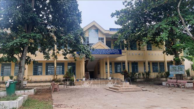 Điểm trường Tiểu học Hòa Bắc tại thôn Nam Yên, xã Hòa Bắc, huyện Hòa Vang. Ảnh: Văn Dũng-TTXVN