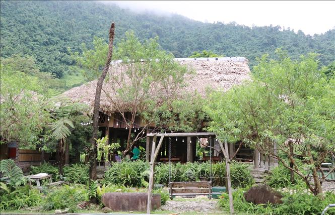A homestay in Hoang Nong commune, Dai Tu district. VNA Photo: Hoàng Nguyên