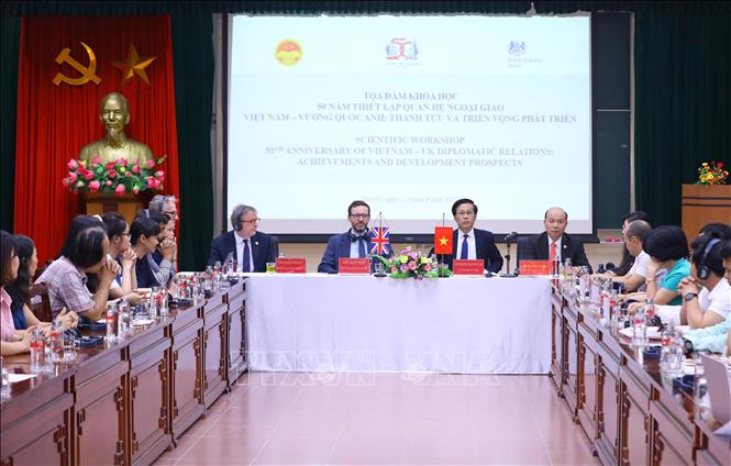 Quang cảnh buổi tọa đàm. Ảnh:Văn Điệp - TTXVN