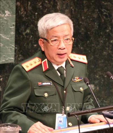Thượng tướng Nguyễn Chí Vịnh, nguyên thứ trưởng Bộ Quốc phòng. Ảnh: Hữu Thanh - TTXVN

