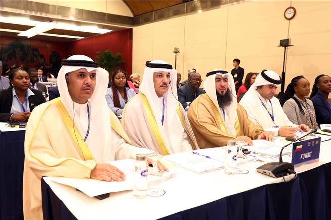 International delegates attend the conference. VNA Photo
