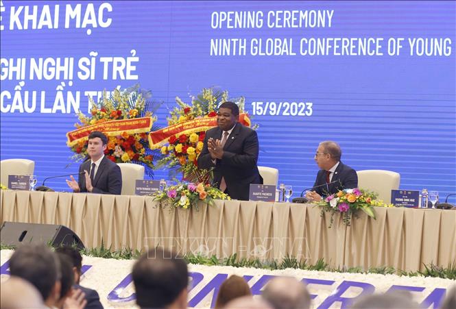 Secretary-General of the Inter-Parliamentary Union (IPU) Martin Chungong attends the conference. VNA Photo