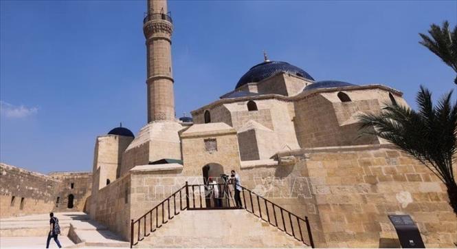 Quang cảnh nhà thờ Hồi giáo Suleyman Pasha al-Khadim sau khi được trùng tu, tại Cairo, Ai Cập ngày 16/9/2023. Ảnh: REUTERS/TTXVN