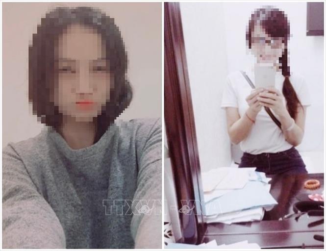 Hình ảnh thiếu nữ trẻ đẹp được Đào Thị Mộng Thường đăng tải trên mạng xã hội nhằm tiếp cận, lừa tình, lừa tiền của các nạn nhân. Ảnh: TTXVN phát