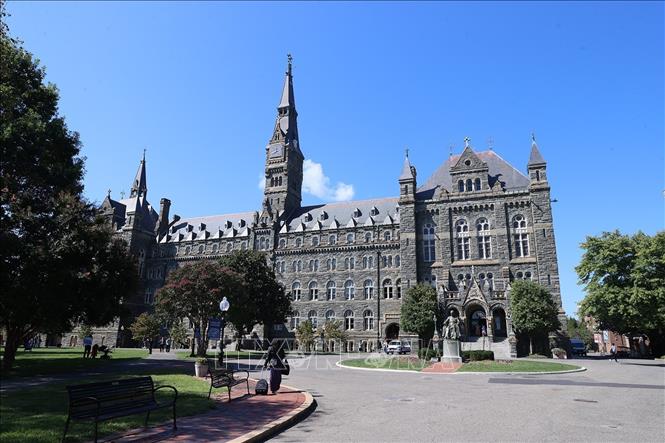 Georgetown University in Washington D.C, United States. VNA Photo: Dương Giang