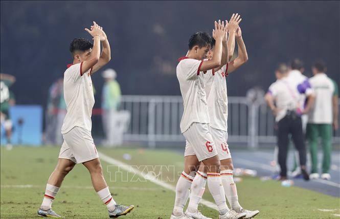 ASIAD 2023: Đội tuyển bóng đá Olympic Việt Nam chia tay ASIAD 19 - Ảnh thời  sự quốc tế - Văn hóa xã hội - Thông tấn xã Việt Nam (TTXVN)