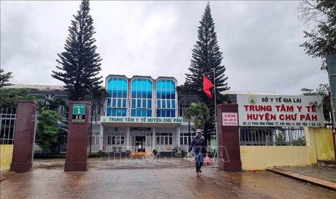 Trung tâm Y tế huyện Chư Păh (Gia Lai). Ảnh: TTXVN phát