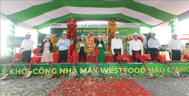Quang cảnh Lễ khởi công. Ảnh: Duy Khương - TTXVN