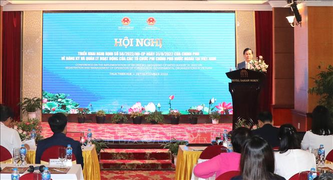 Quang cảnh Hội nghị. Ảnh: Tường Vi - TTXVN. 