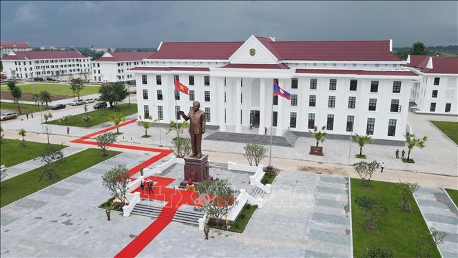 The Academy of Politics of the Lao People's Public Security. VNA Photo