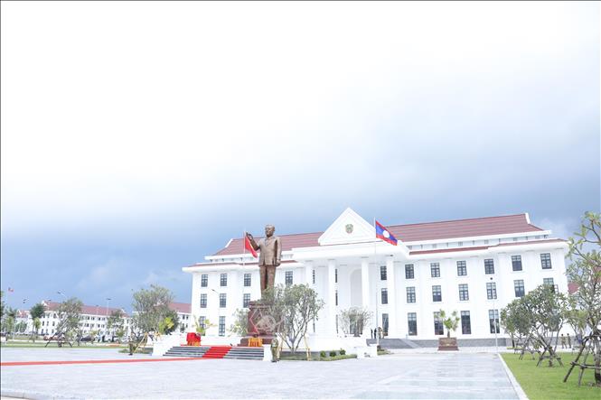 A view of the Academy of Politics of the Lao People's Public Security. VNA Photo