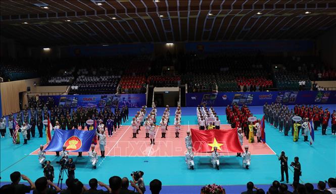 A view of the opening ceremony. VNA Photo: Xuân Khu