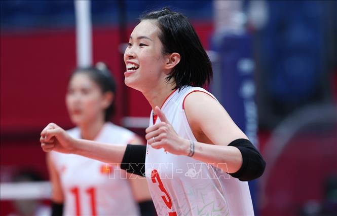 Niềm vui chiến thắng của Thanh Thuý (3). Ảnh: Hoàng Linh-TTXVN