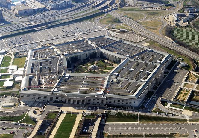 (Tư liệu) Trụ sở Lầu Năm Góc tại Washington, DC, Mỹ. Ảnh: AFP/TTXVN