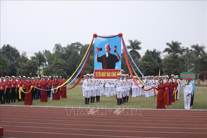 Quang cảnh Lễ khai mạc. Ảnh: Minh Quyết - TTXVN