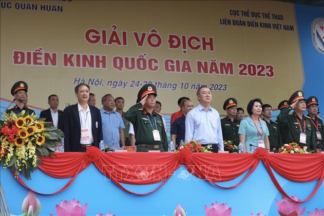 Đại biểu dự lễ khai mạc. Ảnh: Minh Quyết - TTXVN
