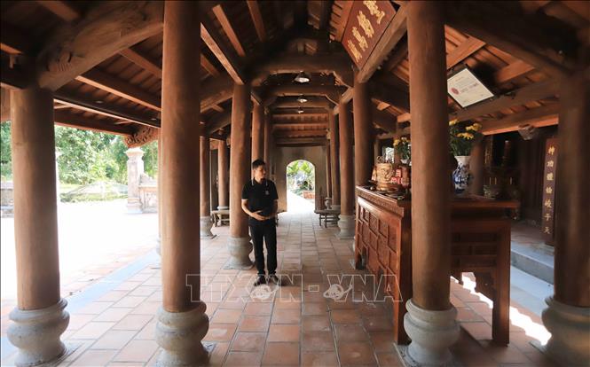Miếu Hai Thôn - nơi thờ vua Lý Nam Đế và hoàng hậu tại Thái Bình. Ảnh: Thế Duyệt – TTXVN 