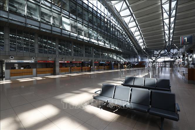 (Tư liệu) Quang cảnh sân bay Helmut-Schmidt ở Hamburg, Đức. Ảnh: AFP/TTXVN