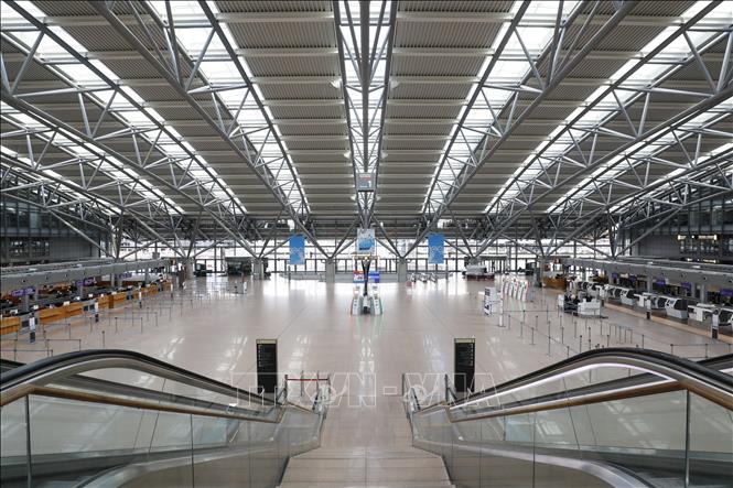 (Tư liệu) Quang cảnh sân bay Helmut-Schmidt ở Hamburg, Đức. Ảnh: AFP/TTXVN