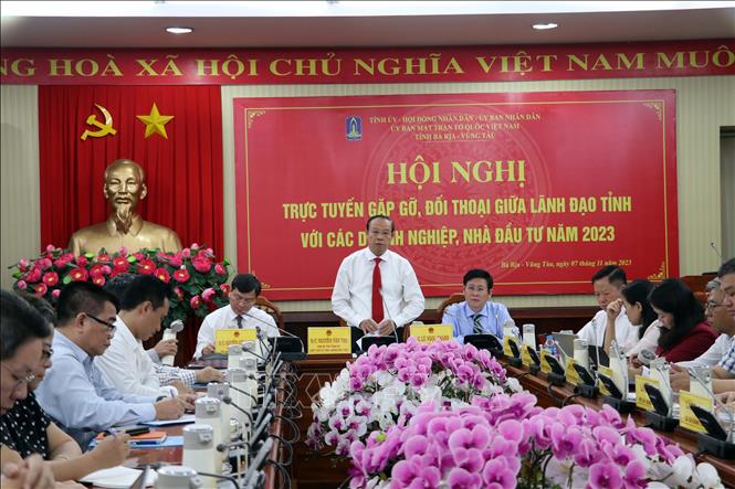 Quang cảnh buổi đối thoại. Ảnh: Đoàn Mạnh Dương -TTXVN 