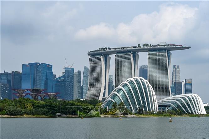 (Tư liệu) Khu nghỉ dưỡng Marina Bay Sands ở Singapore. Ảnh: AFP/TTXVN