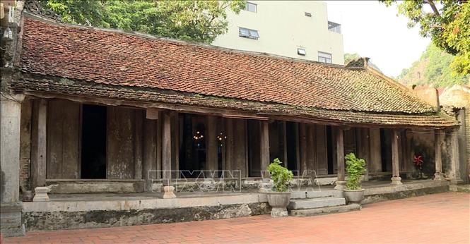 Ngôi nhà truyền thống ở huyện Hoa Lư (Ninh Bình). Ảnh: Hải Yến - TTXVN