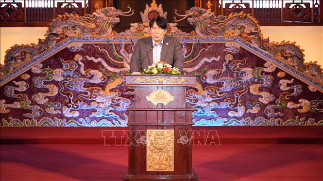Đại biểu phát biểu tại hội thảo. Ảnh: Tường  Vi/TTXVN