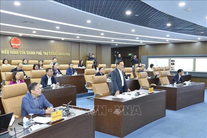 Phó Thủ tướng Trần Lưu Quang phát biểu chỉ đạo. Ảnh: Minh Đức - TTXVN