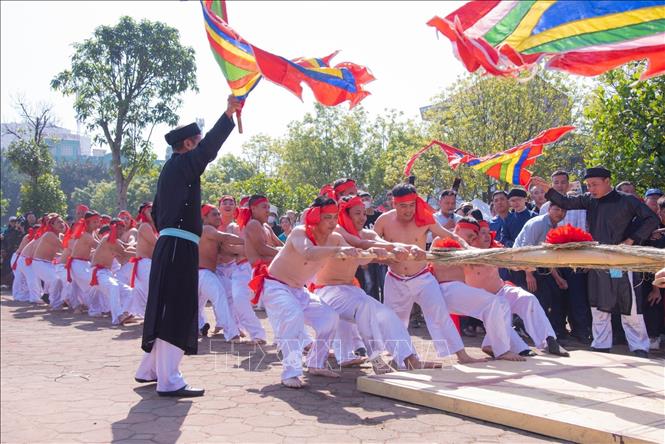 Giao lưu trình diễn kéo co Việt Nam - Hàn Quốc - Ảnh thời sự trong nước ...