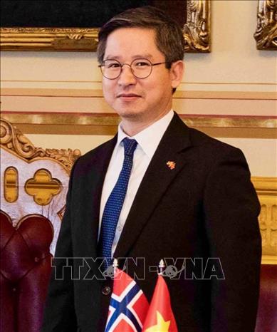Đại sứ Việt Nam tại Vương quốc Na Uy Đinh Nho Hưng. Ảnh: TTXVN phát