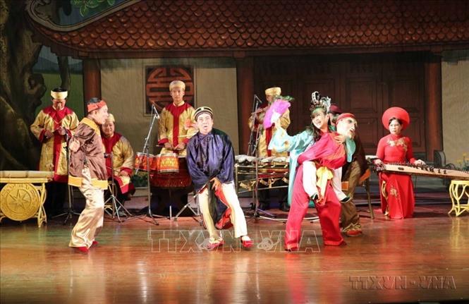 Nghệ thuật Tuồng xứ Quảng ở Đà Nẵng được Bộ VH, TT&DL đưa vào danh mục Di sản văn hóa phi vật thể quốc gia năm 2015. Ảnh: Trần Lê Lâm – TTXVN