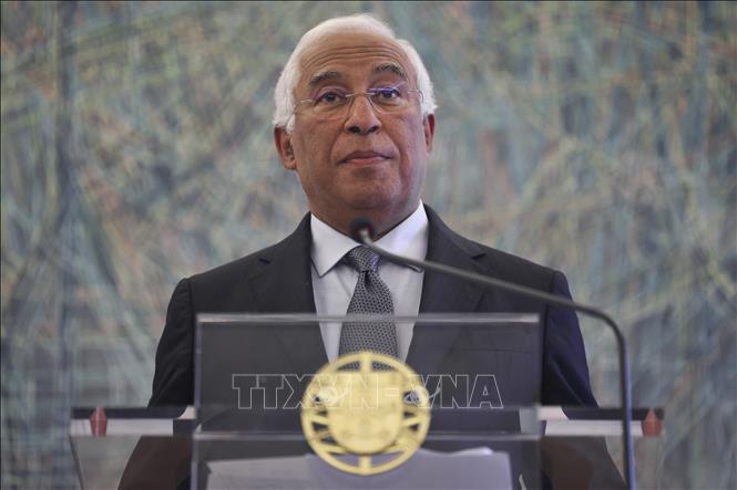 (tư liệu) Thủ tướng Bồ Đào Nha Antonio Costa phát biểu tại Lisbon ngày 7/11/2023. Ảnh: AFP/TTXVN