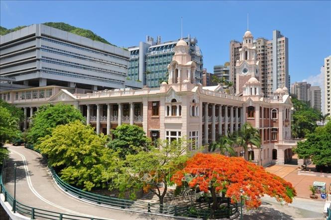 Một phần quang cảnh của Đại học Hong Kong. Ảnh: TTXVN phát