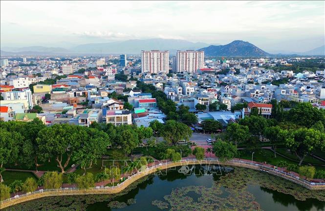Tỉnh Ninh Thuận phát triển thành phố Phan Rang – Tháp Chàm theo hướng đô thị xanh và thông minh. Ảnh: Nguyễn Thành – TTXVN