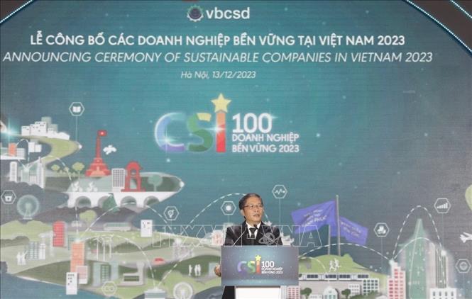 Trưởng Ban Kinh tế Trung ương Trần Tuấn Anh phát biểu. Ảnh: Trần Việt - TTXVN 