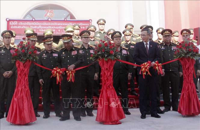 Delegates inaugurate the museum. VNA/Photo by courtesy