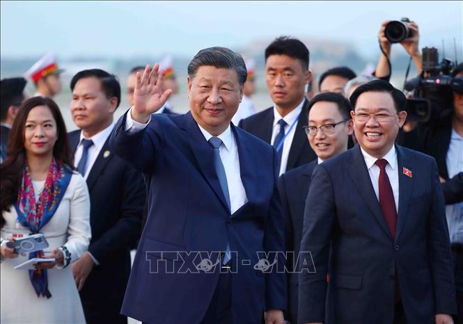 Chinese Party and State President concludes State visit to Vietnam ...