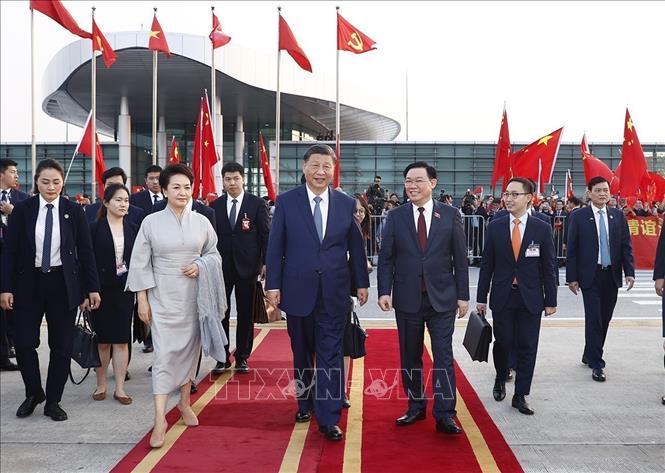 Chinese Party and State President concludes State visit to Vietnam ...