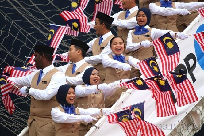 Đoàn đại biểu thanh niên Malaysia tham gia Chương trình tàu Thanh niên Đông Nam Á và Nhật Bản lần thứ 46.  Ảnh: Thanh Vũ - TTXVN