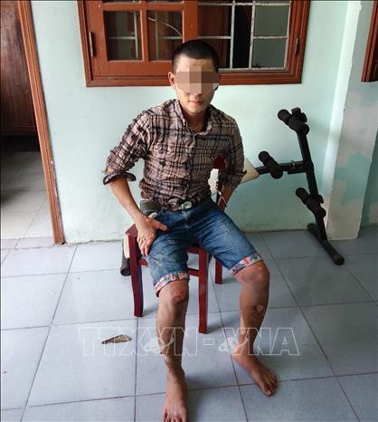 Đối tượng V.Đ.N.Q. Ảnh: TTXVN phát