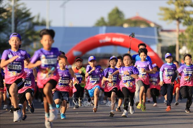 Toàn cảnh giải chạy Kun Marathon. Ảnh: TTXVN phát